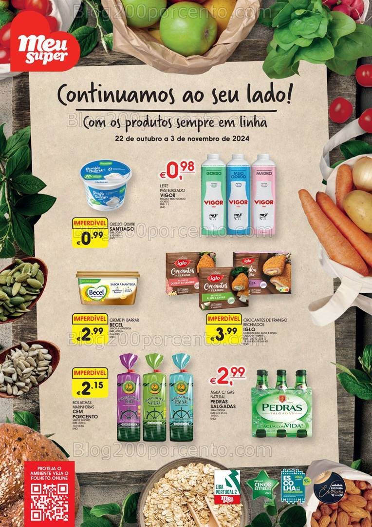 Antevisão Folheto MEU SUPER Promoções de 22 outubro a 3 novembro
