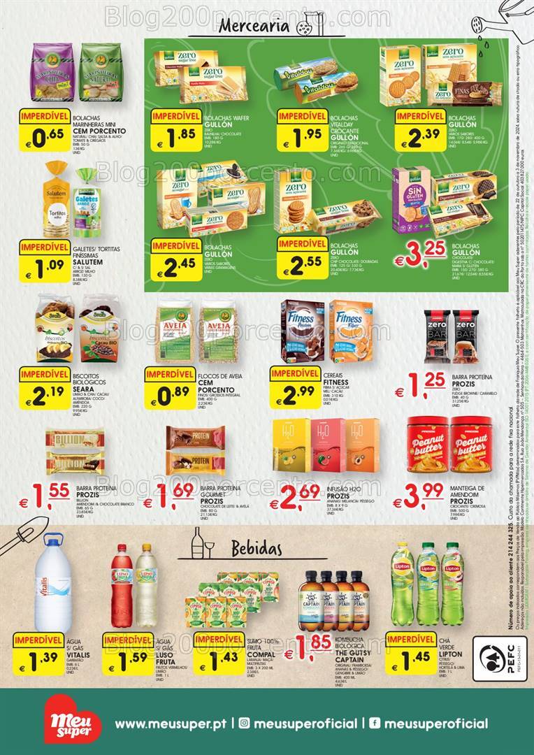 Antevisão Folheto MEU SUPER Promoções de 22 outubro a 3 novembro