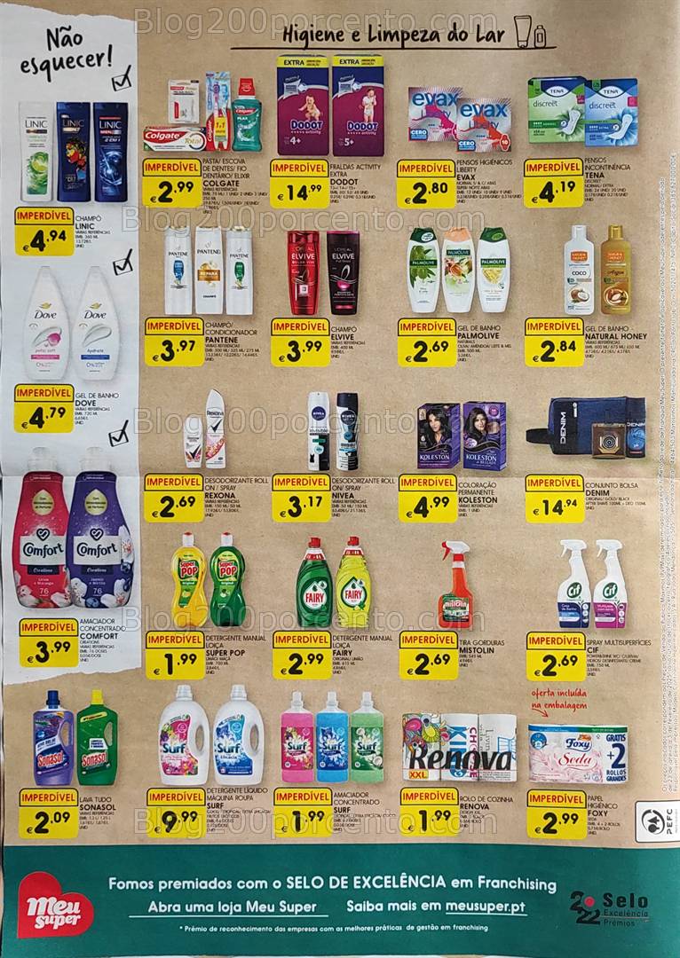 Antevisão Folheto MEU SUPER Promoções de 23 janeiro a 3 fevereiro