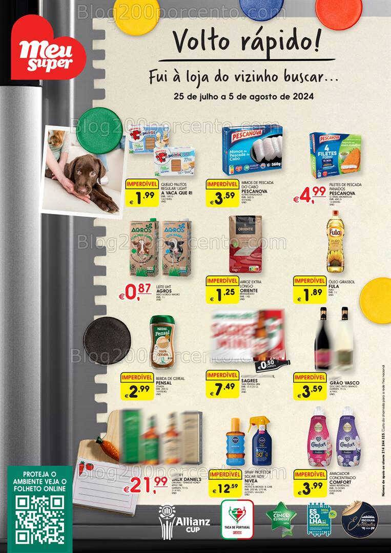 Antevisão Folheto MEU SUPER Promoções de 25 julho a 5 agosto