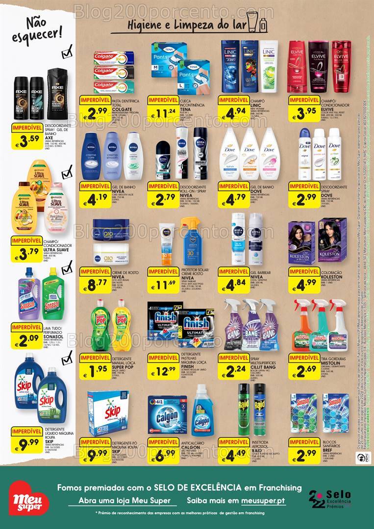 Antevisão Folheto MEU SUPER Promoções de 25 julho a 5 agosto