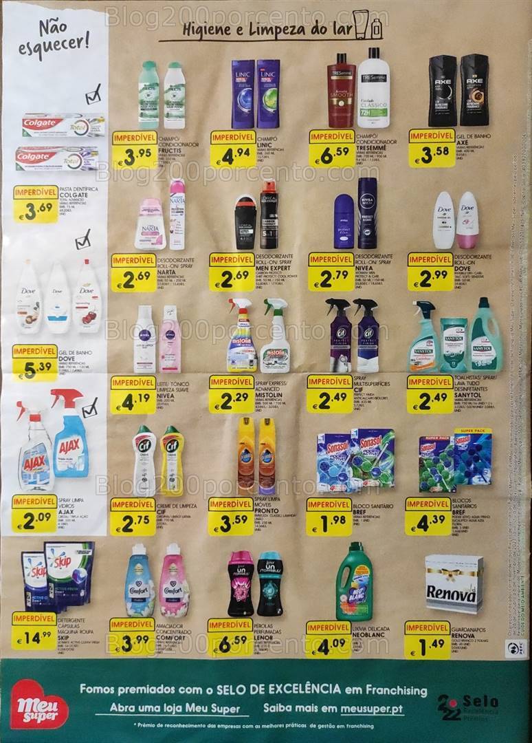 Antevisão Folheto MEU SUPER Promoções de 26 outubro a 6 novembro