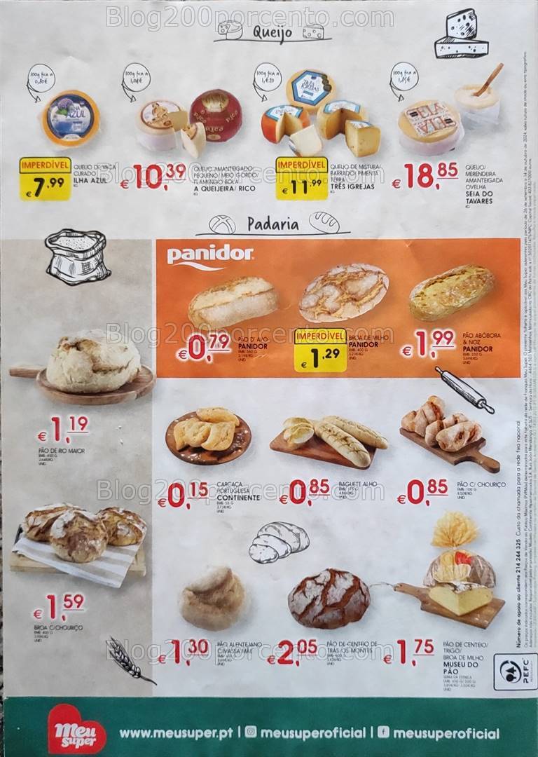 Antevisão Folheto MEU SUPER Promoções de 26 setembro a 14 outubro