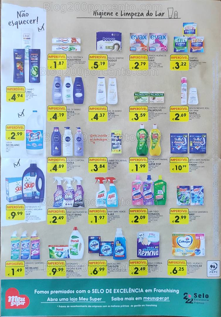 Antevisão Folheto MEU SUPER Promoções de 27 março a 7 abril