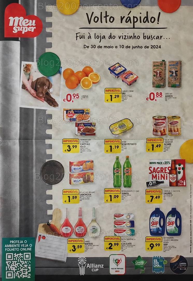 Antevisão Folheto MEU SUPER Promoções de 30 maio a 10 junho