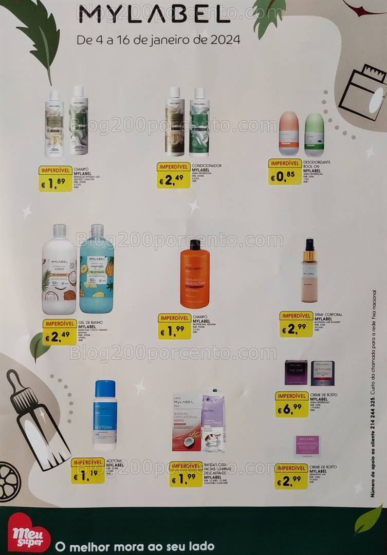 Antevisão Folheto MEU SUPER Extra Promoções de 4 a 16 janeiro