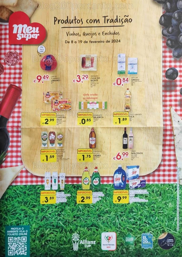 Antevisão Folheto MEU SUPER Promoções de 8 a 19 fevereiro
