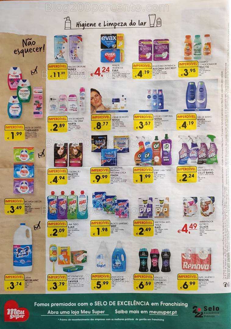Antevisão Folheto MEU SUPER Promoções de 8 a 19 fevereiro