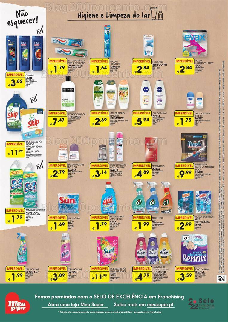 Antevisão Folheto MEU SUPER Promoções de 2 a 13 maio