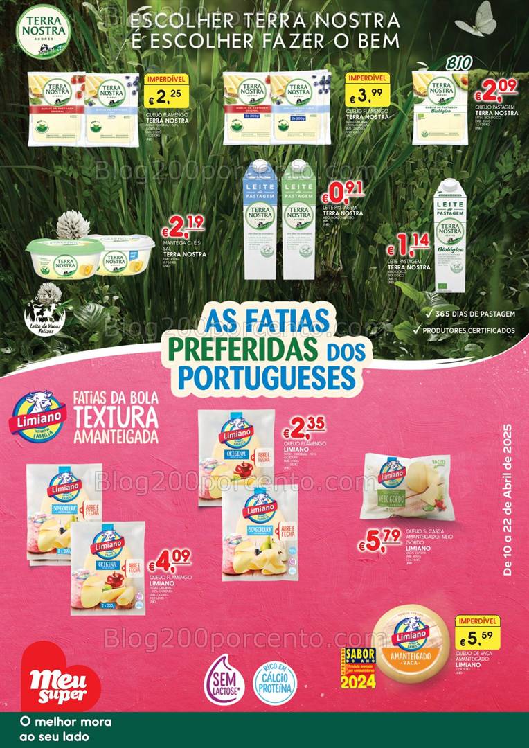 Antevisão Folheto MEU SUPER Extra Promoções até 22 abril
