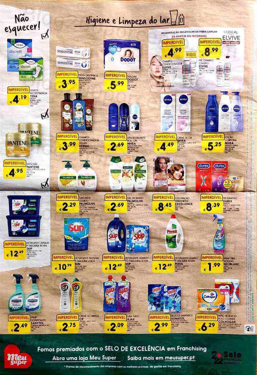 Antevisão Folheto MEU SUPER Promoções de 16 a 27 março