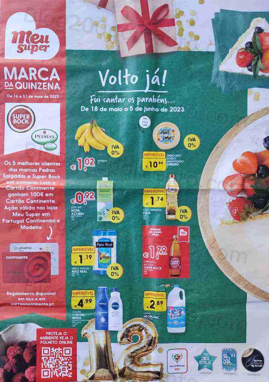 Antevisão Folheto MEU SUPER Promoções de 18 maio a 5 junho