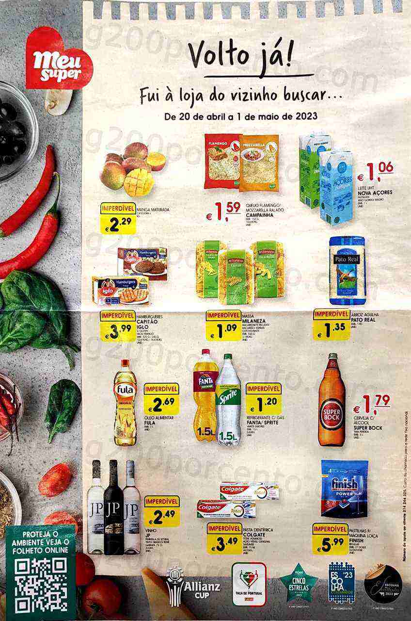 Antevisão Folheto MEU SUPER Promoções de 20 abril a 2 maio