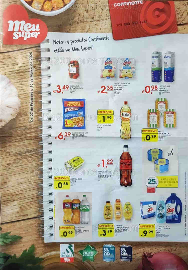 Antevisão Folheto MEU SUPER Promoções de 27 fevereiro a 10 março