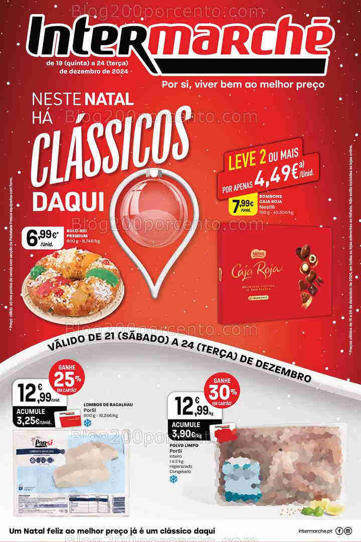 Antevisão Folheto INTERMARCHÉ Mini Promoções de 19 a 24 dezembro