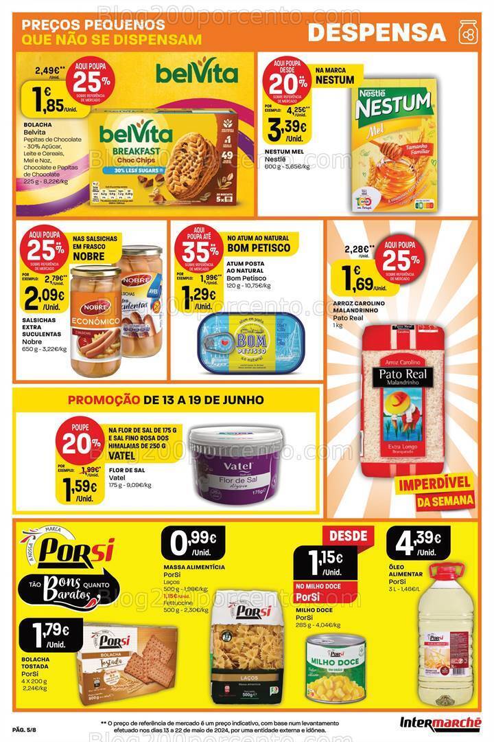 Antevisão Folheto INTERMARCHÉ Mini Promoções de 13 a 19 junho