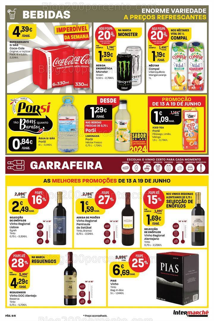 Antevisão Folheto INTERMARCHÉ Mini Promoções de 13 a 19 junho