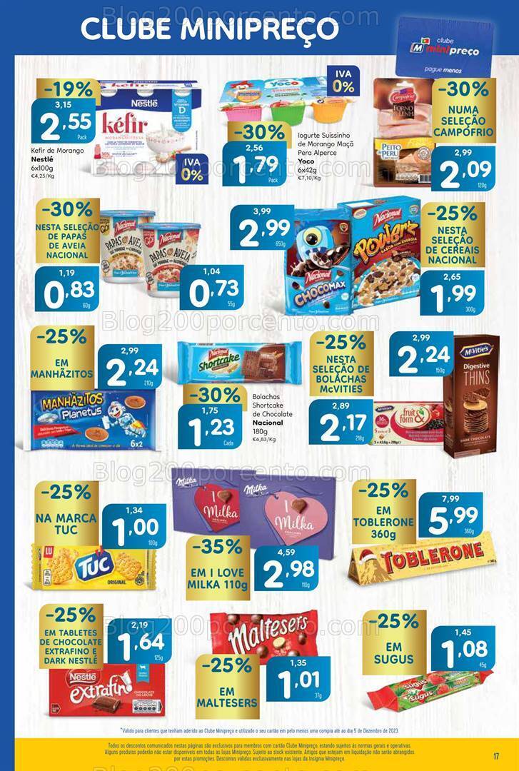 Antevisão Folheto MINIPREÇO Promoções de 7 a 13 dezembro