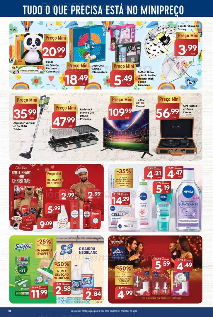 Antevisão Folheto MINIPREÇO Promoções de 7 a 13 dezembro