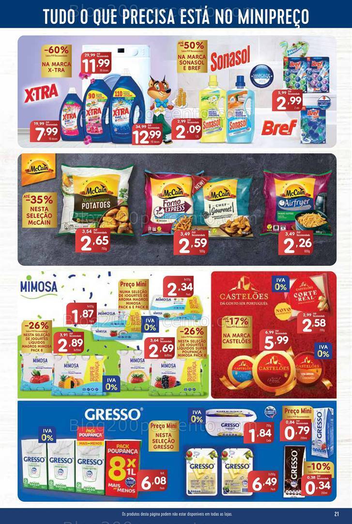 Antevisão Folheto MINIPREÇO Promoções de 7 a 13 dezembro