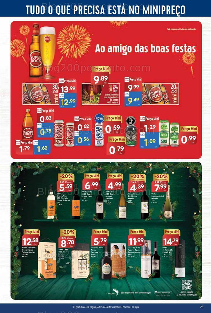 Antevisão Folheto MINIPREÇO Promoções de 7 a 13 dezembro