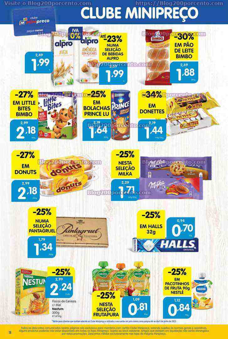Antevisão Folheto MINIPREÇO Promoções de 8 a 14 junho