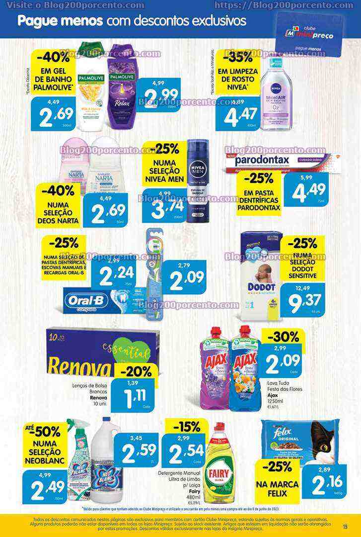Antevisão Folheto MINIPREÇO Promoções de 8 a 14 junho