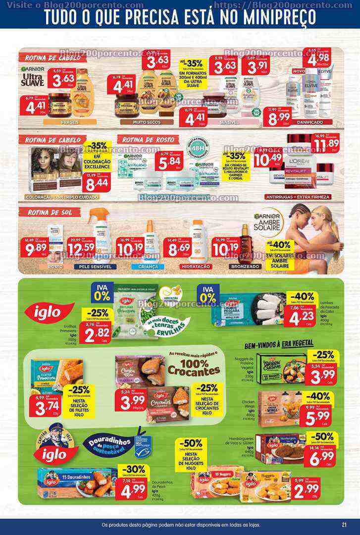 Antevisão Folheto MINIPREÇO Promoções de 8 a 14 junho