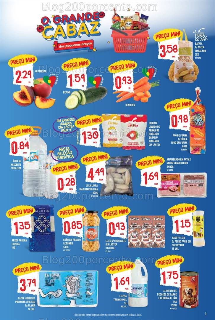 Antevisão Folheto MINIPREÇO Promoções de 1 a 7 agosto