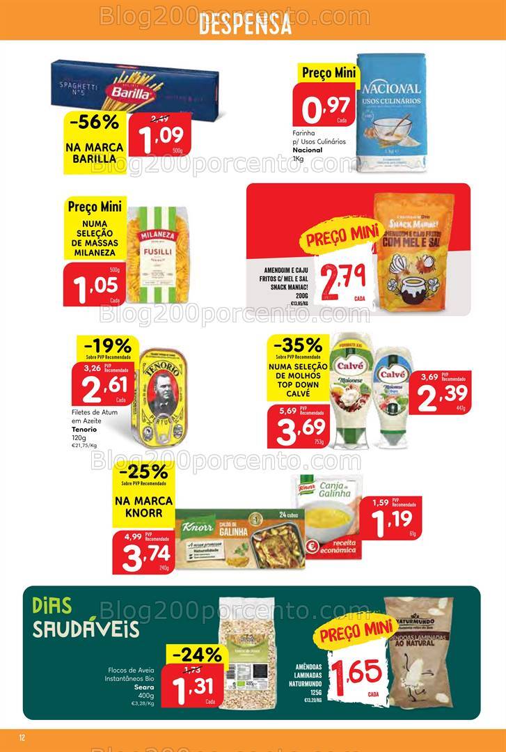 Antevisão Folheto MINIPREÇO Promoções de 1 a 7 agosto