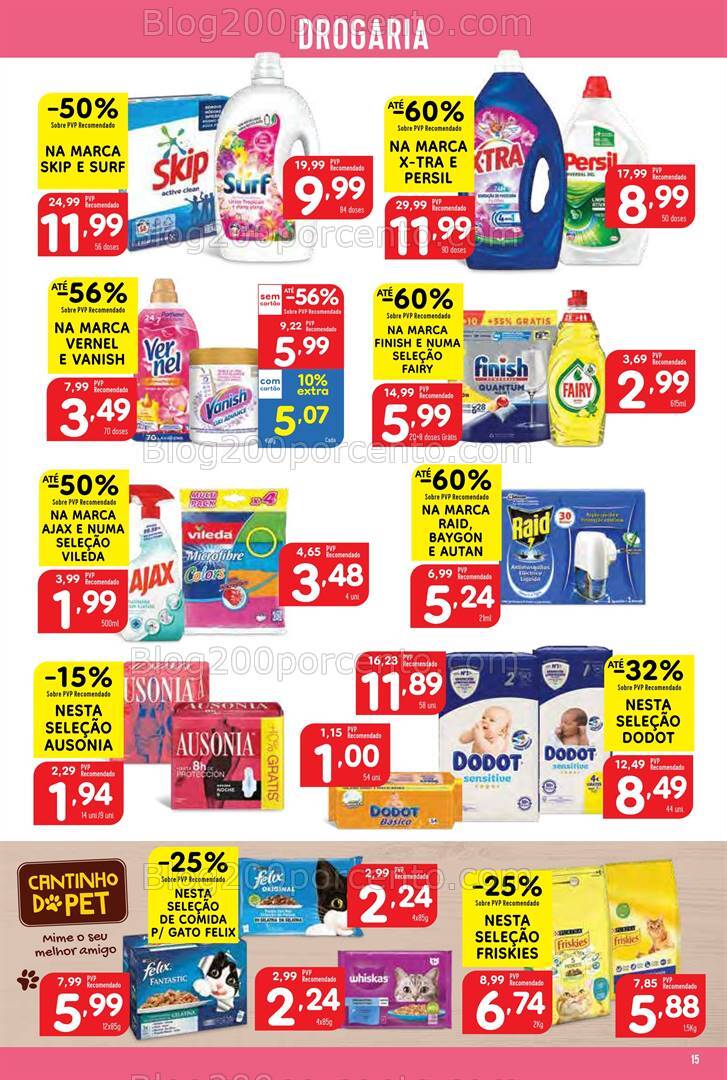 Antevisão Folheto MINIPREÇO Promoções de 1 a 7 agosto