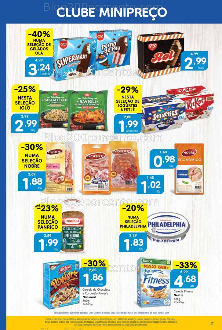 Antevisão Folheto MINIPREÇO Promoções de 1 a 7 agosto