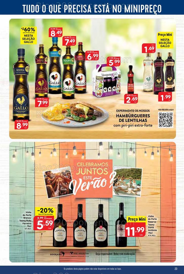Antevisão Folheto MINIPREÇO Promoções de 1 a 7 agosto