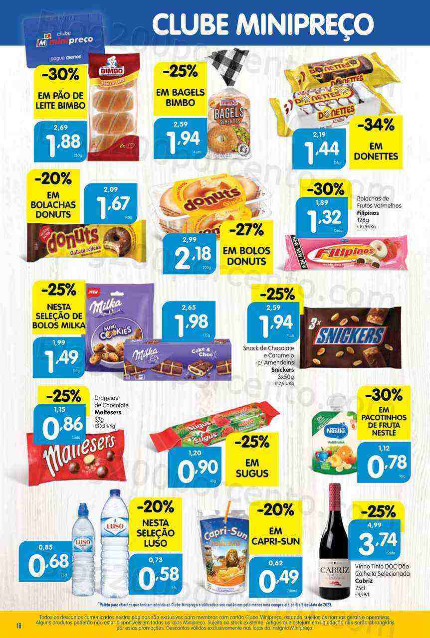 Antevisão Folheto MINIPREÇO Promoções de 11 a 17 maio