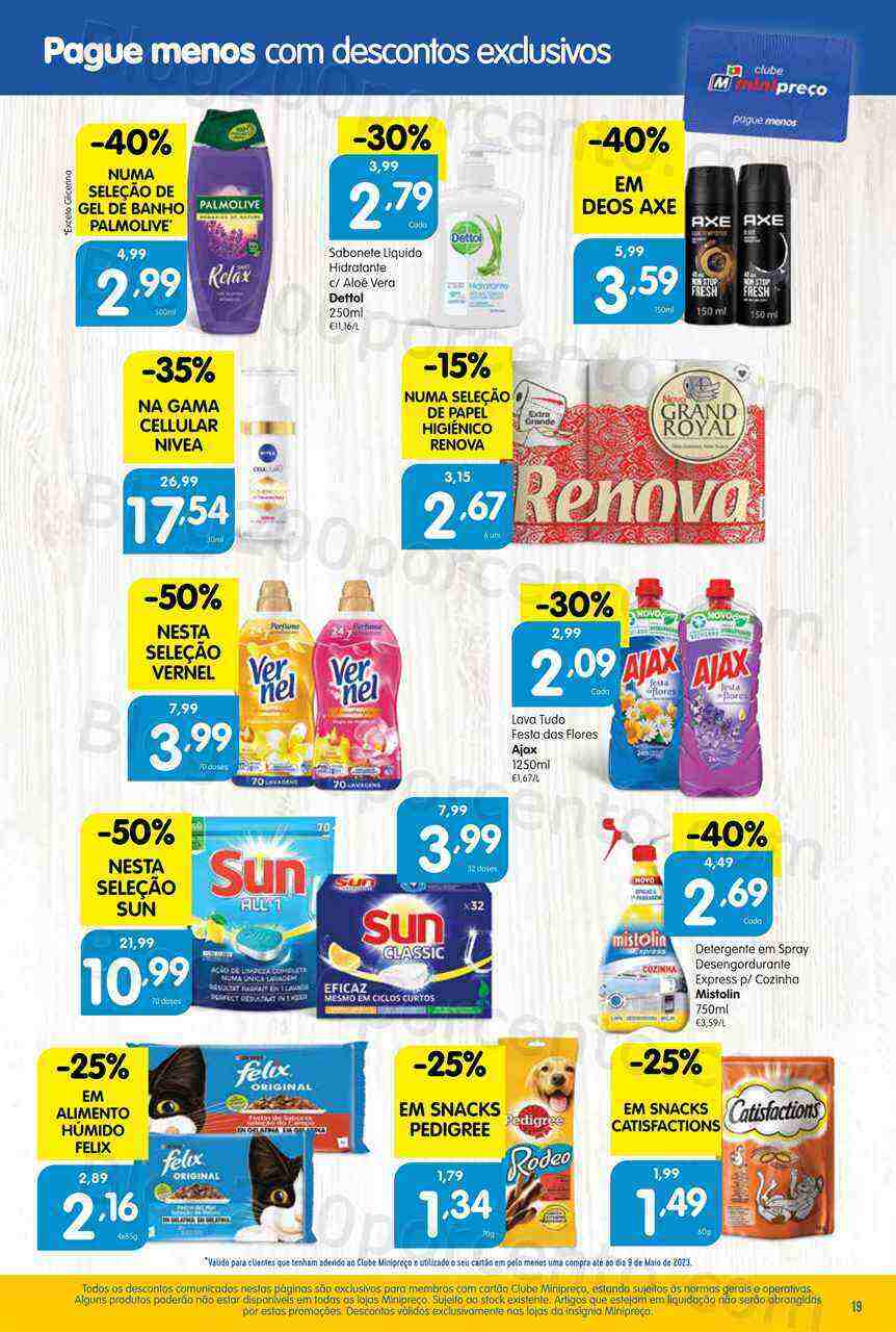 Antevisão Folheto MINIPREÇO Promoções de 11 a 17 maio