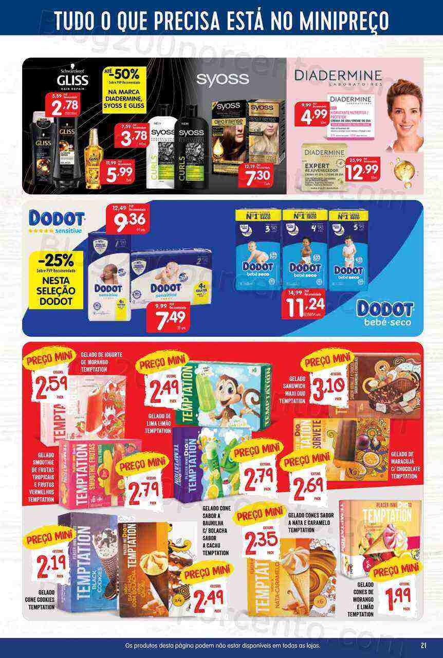 Antevisão Folheto MINIPREÇO Promoções de 11 a 17 maio