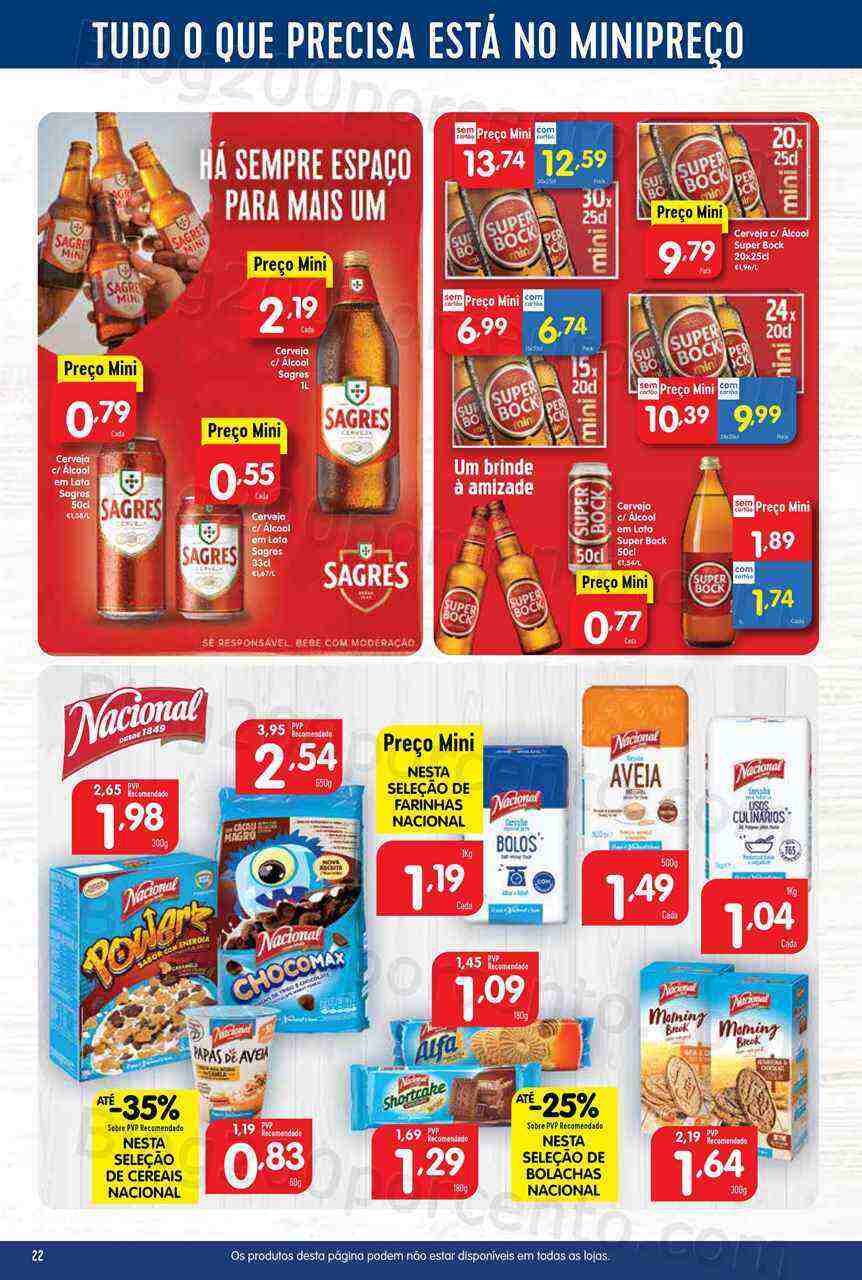 Antevisão Folheto MINIPREÇO Promoções de 11 a 17 maio