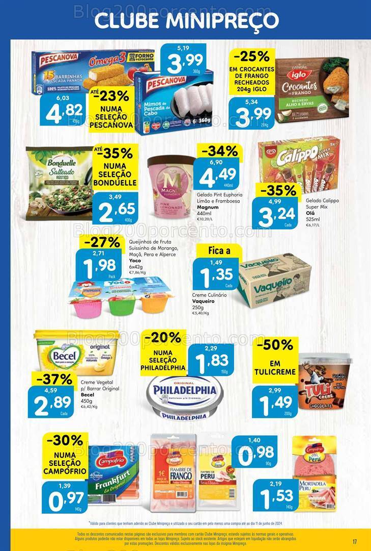 Antevisão Folheto MINIPREÇO Promoções de 13 a 19 junho