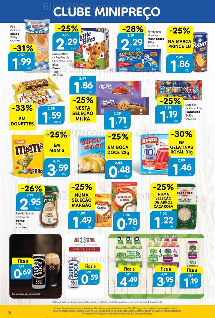 Antevisão Folheto MINIPREÇO Promoções de 13 a 19 junho
