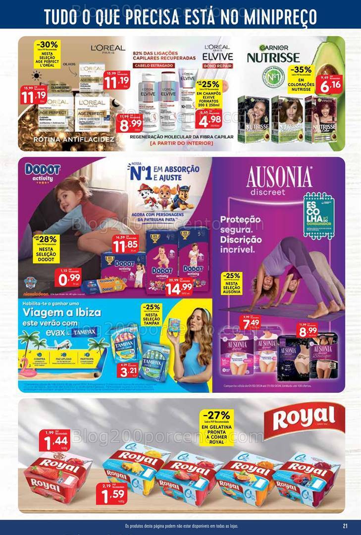 Antevisão Folheto MINIPREÇO Promoções de 13 a 19 junho