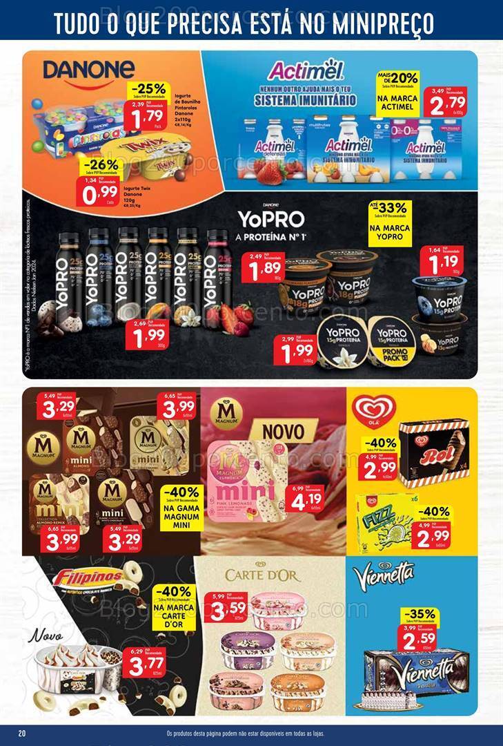 Antevisão Folheto MINIPREÇO Promoções de 13 a 19 junho