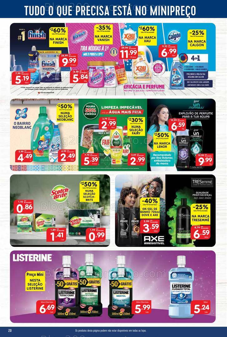 Antevisão Folheto MINIPREÇO Promoções de 14 a 20 março