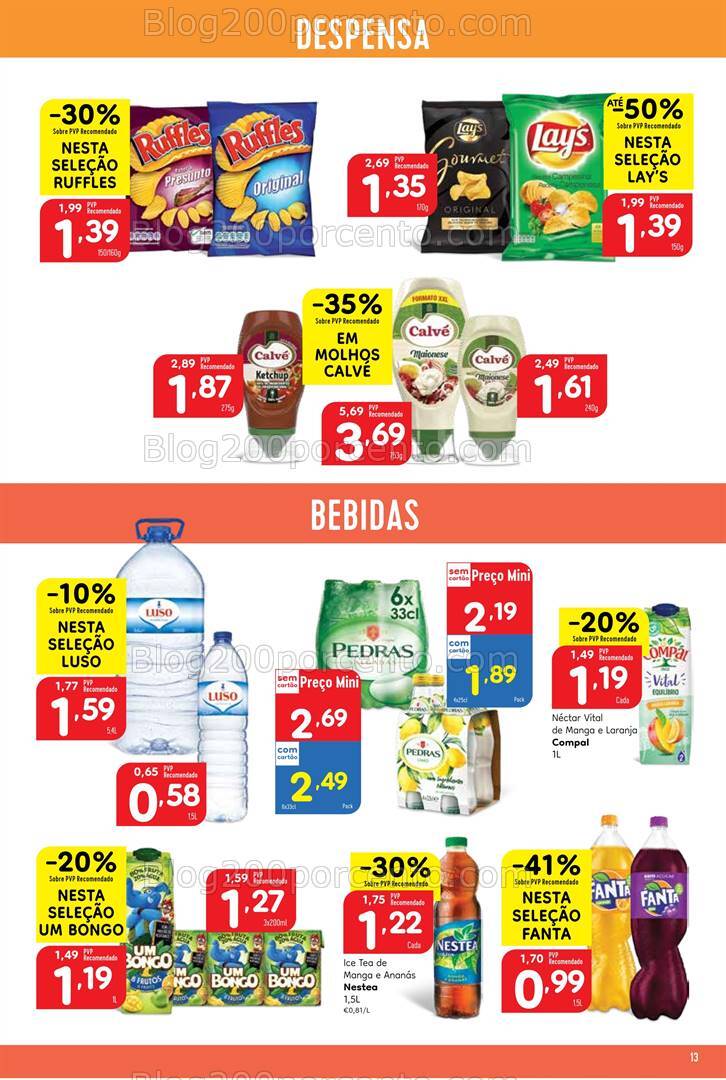 Antevisão Folheto MINIPREÇO Promoções de 15 a 21 agosto