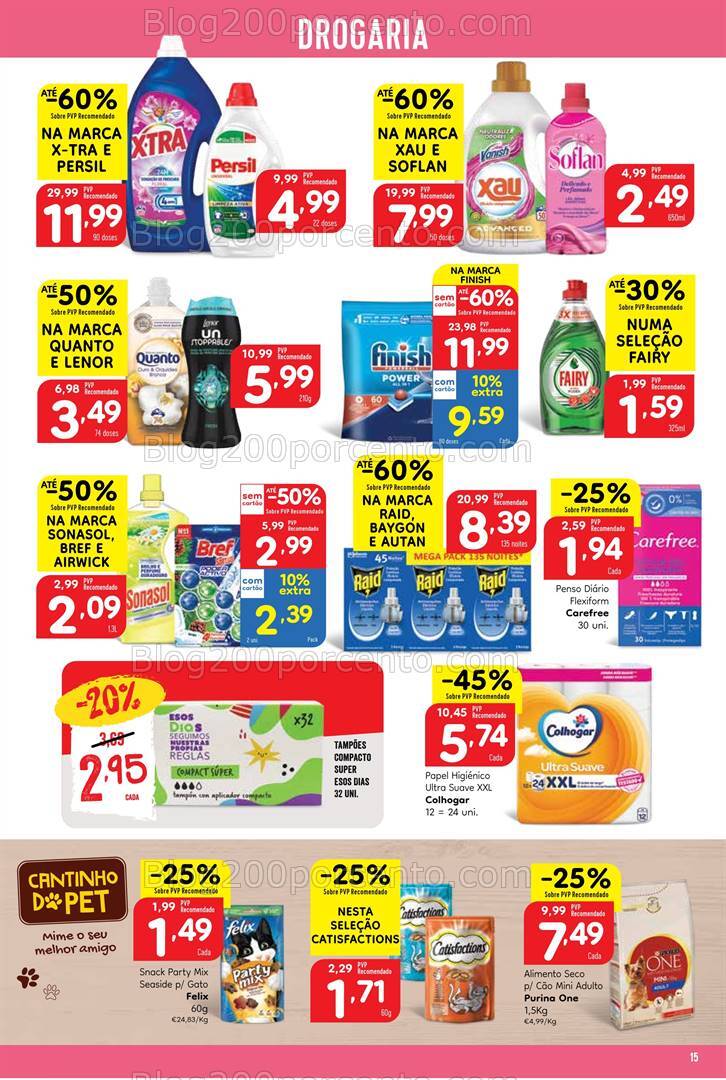 Antevisão Folheto MINIPREÇO Promoções de 15 a 21 agosto