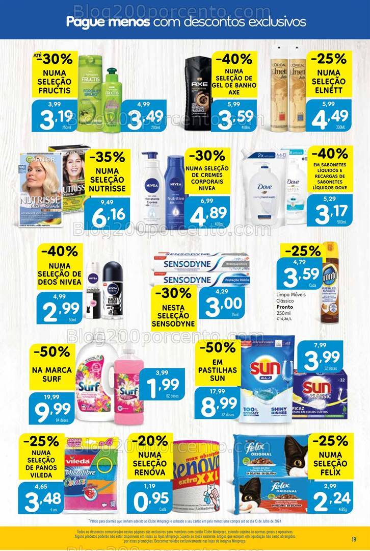 Antevisão Folheto MINIPREÇO Promoções de 15 a 21 agosto