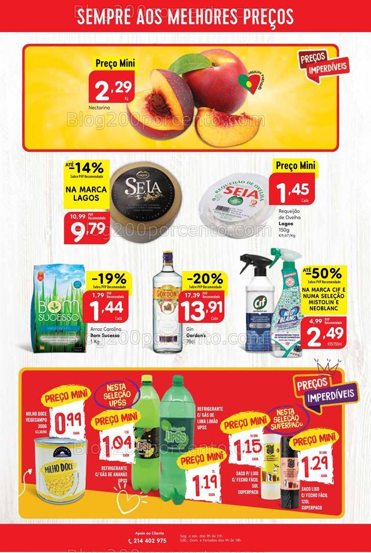 Antevisão Folheto MINIPREÇO Promoções de 15 a 21 agosto