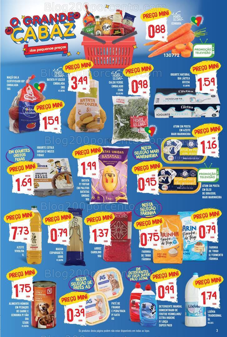 Antevisão Folheto MINIPREÇO Promoções de 15 a 21 fevereiro
