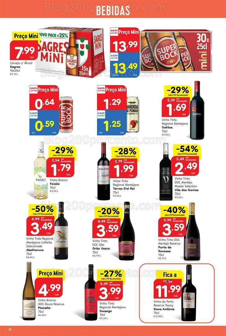 Antevisão Folheto MINIPREÇO Promoções de 15 a 21 fevereiro