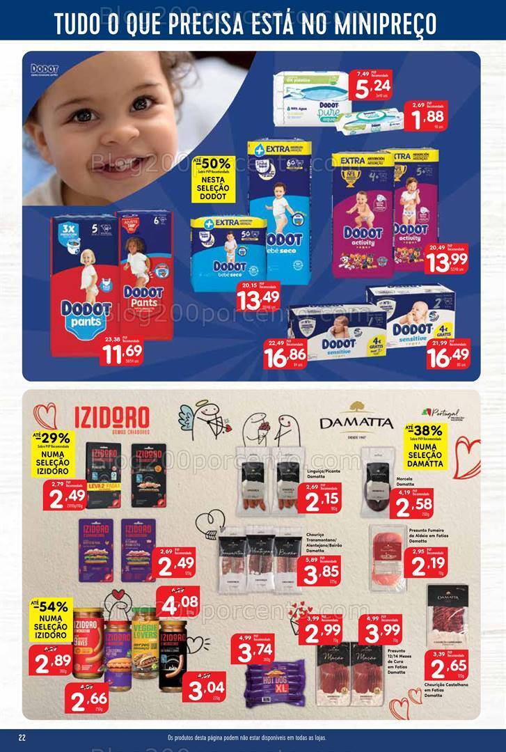 Antevisão Folheto MINIPREÇO Promoções de 15 a 21 fevereiro