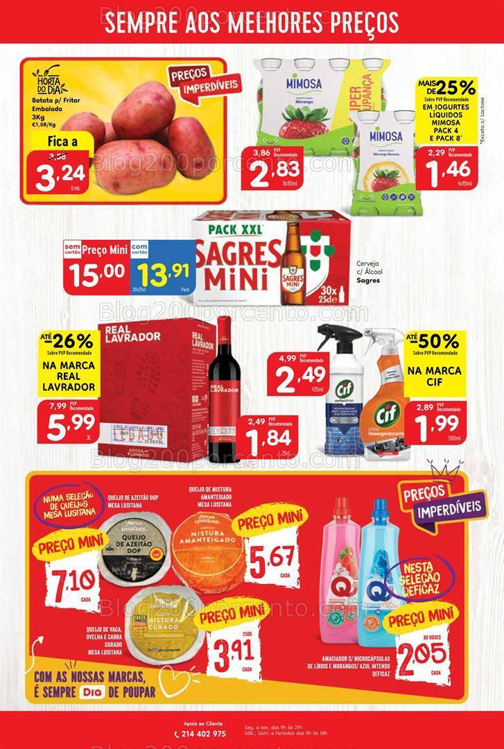 Antevisão Folheto MINIPREÇO Promoções de 15 a 21 fevereiro